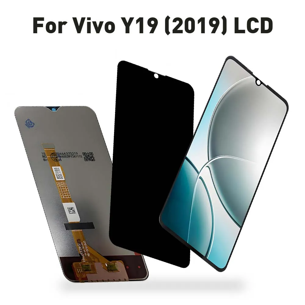 オリジナル-653-''lcd-ディスプレイタッチスクリーンデジタイザ-vivo-y19-2019-交換修理アセンブリ-vivo-y19-携帯電話用