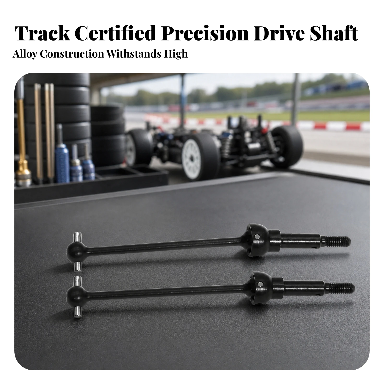Compatible RC Brand FAZER Viper Replacement Shafts Direct Fit Aluminum Alloy Drive Shaft with Joint Set CVD Drive Shaft CNC