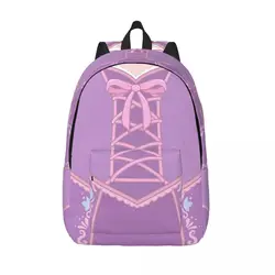 Cartoon Lost Princess Dress Backpack for Girls Schoolbag School Student Rapunzels LostPrincess Book Bags Teens Bagpack