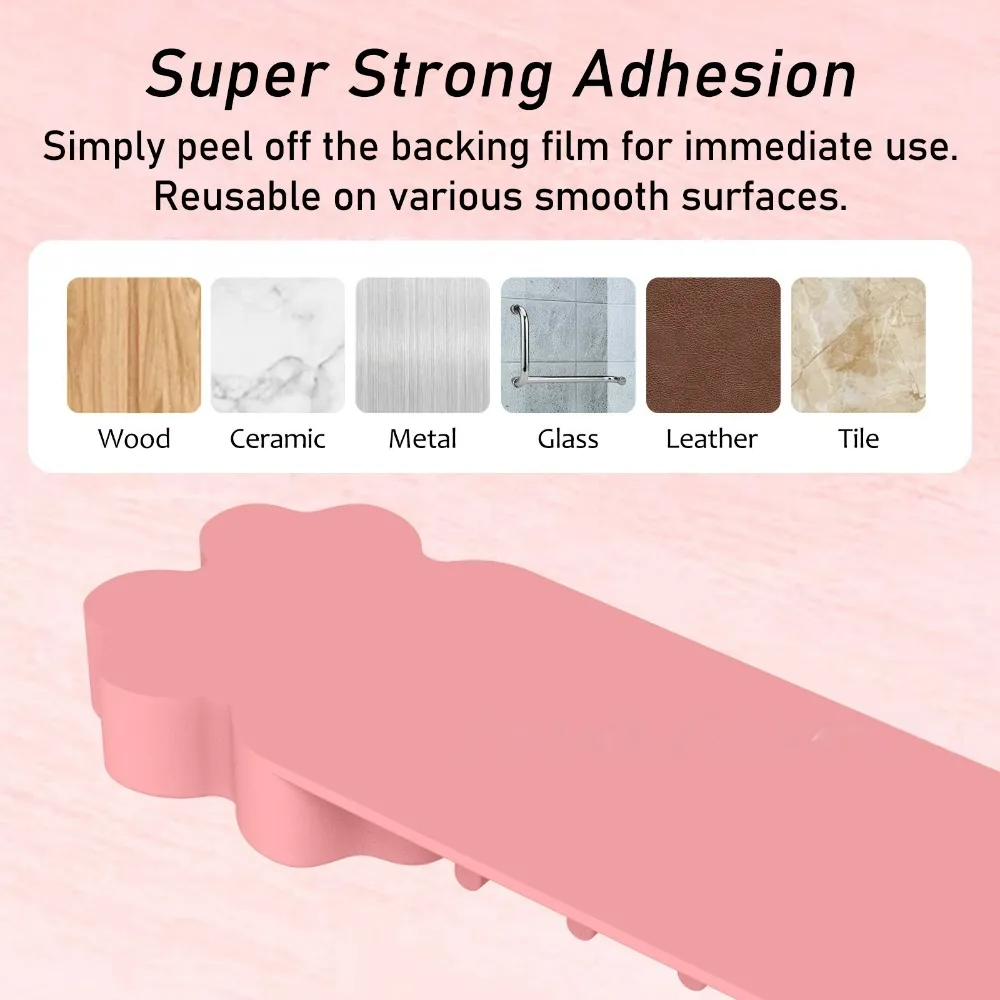 Versatile Silicone Makeup Brush Holder for Wall Mounting, Reusable Suction Cup Organizer for Brushes, 3-In-1 Rack for Washing
