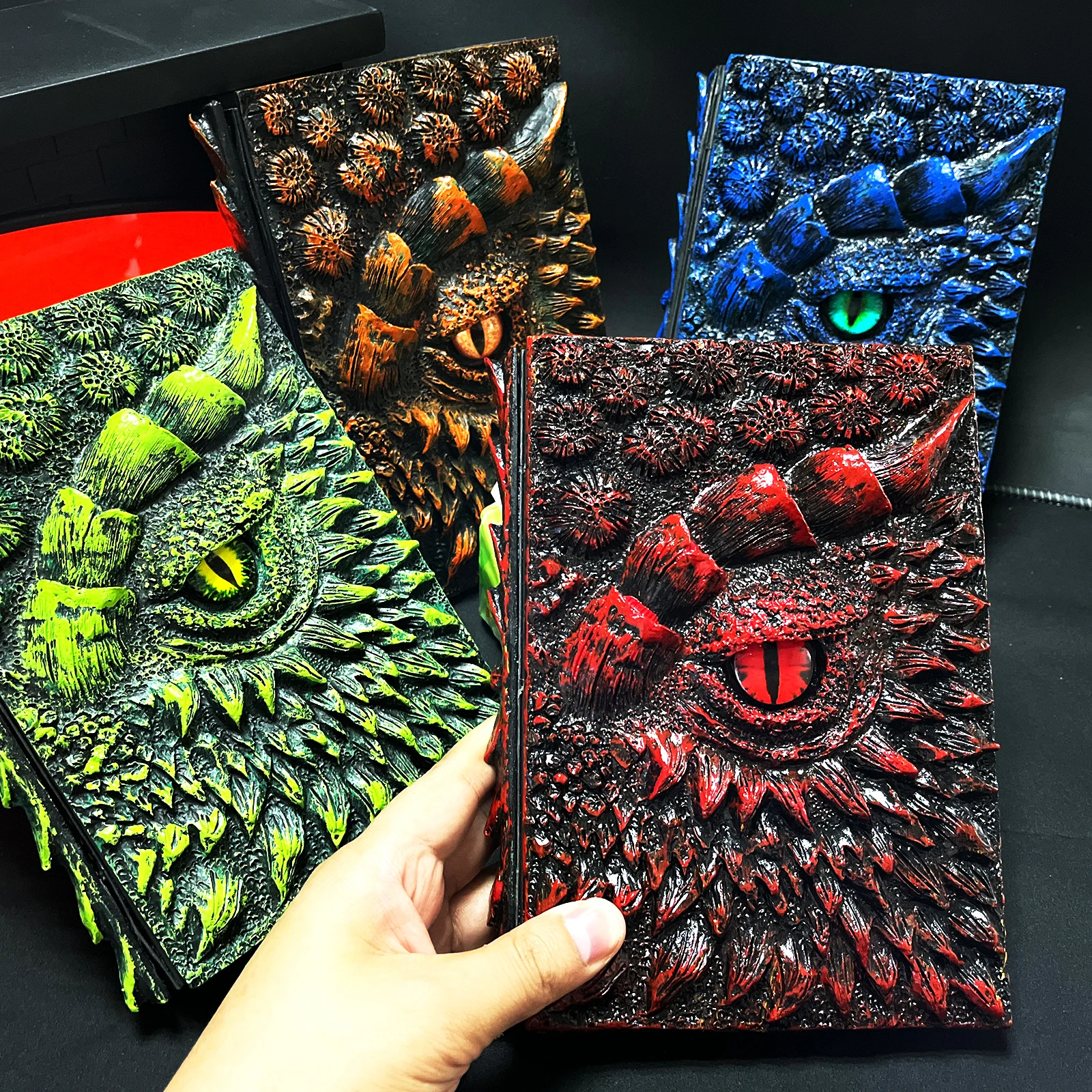 3D Dragons Journal Writing DND Notebook Refillable Notebook For Dungeons and Dragons Accessories/D&D DM Master Gifts