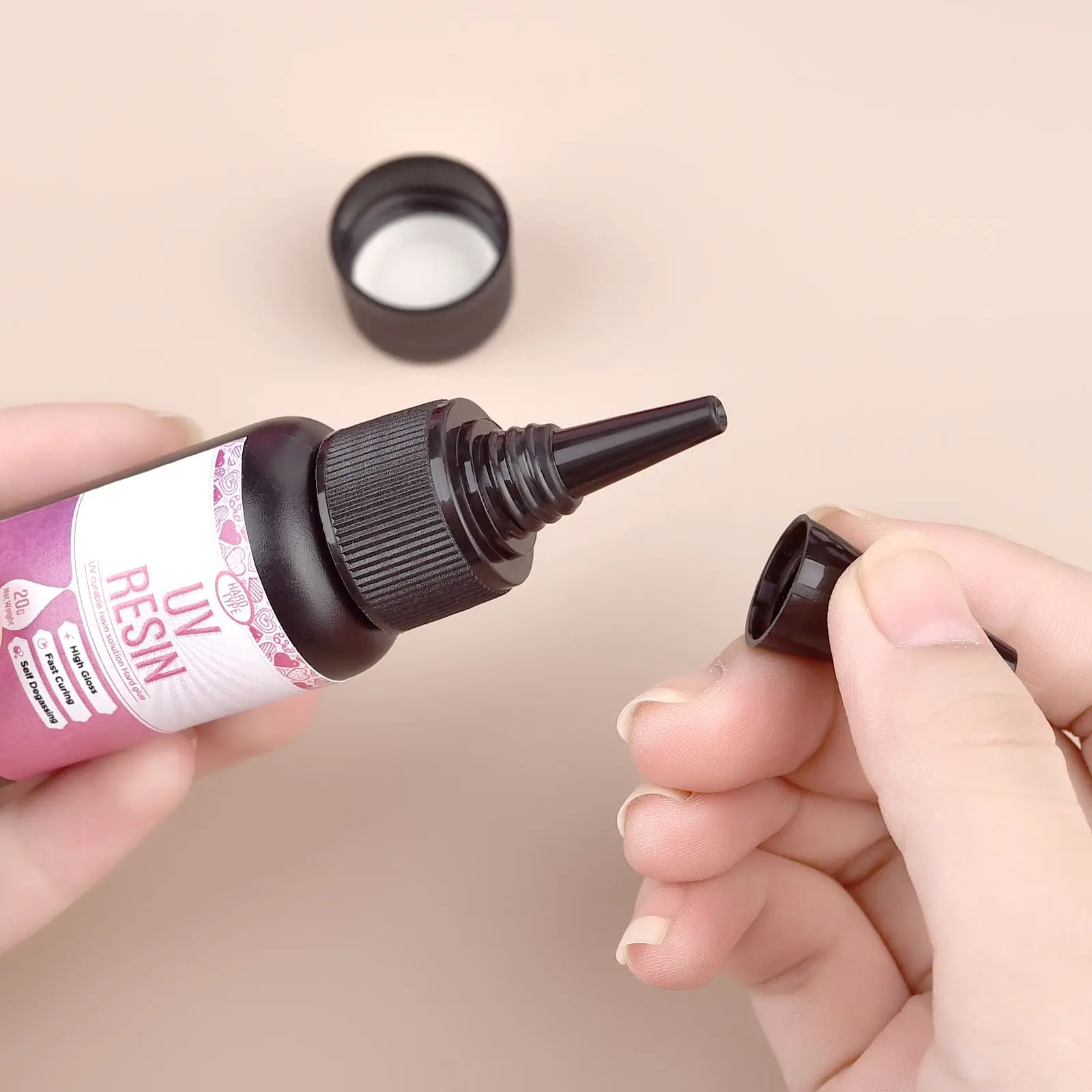 UV Resin Glue Ultraviolet Curing Glue Transparent Quick Drying Epoxy Resin DIY Jewelry Making Hardener Valentine'S Day Gifts