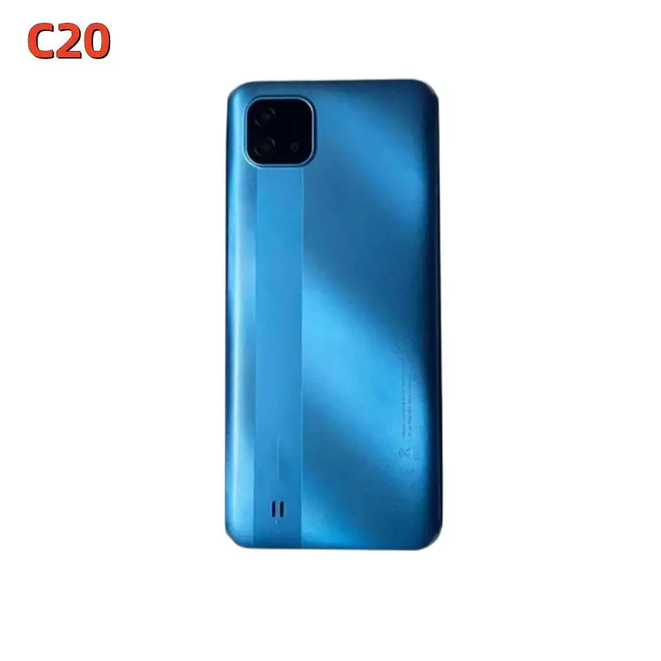 Высококачественная задняя крышка батарейного отсека для OPPO Realme C21 RMX3201 / C20 RMX3063 RMX3061