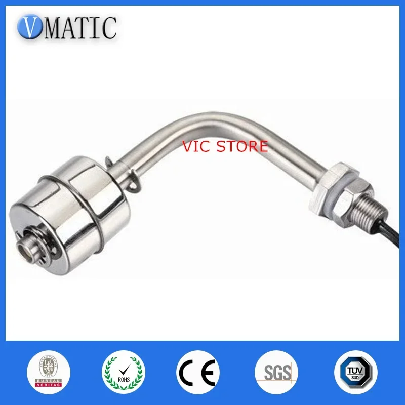 Free Shipping Sensor Stainless Steel Side Switch Liquid Electrical Control Float Electronic Water Level Controller VC1078-SL