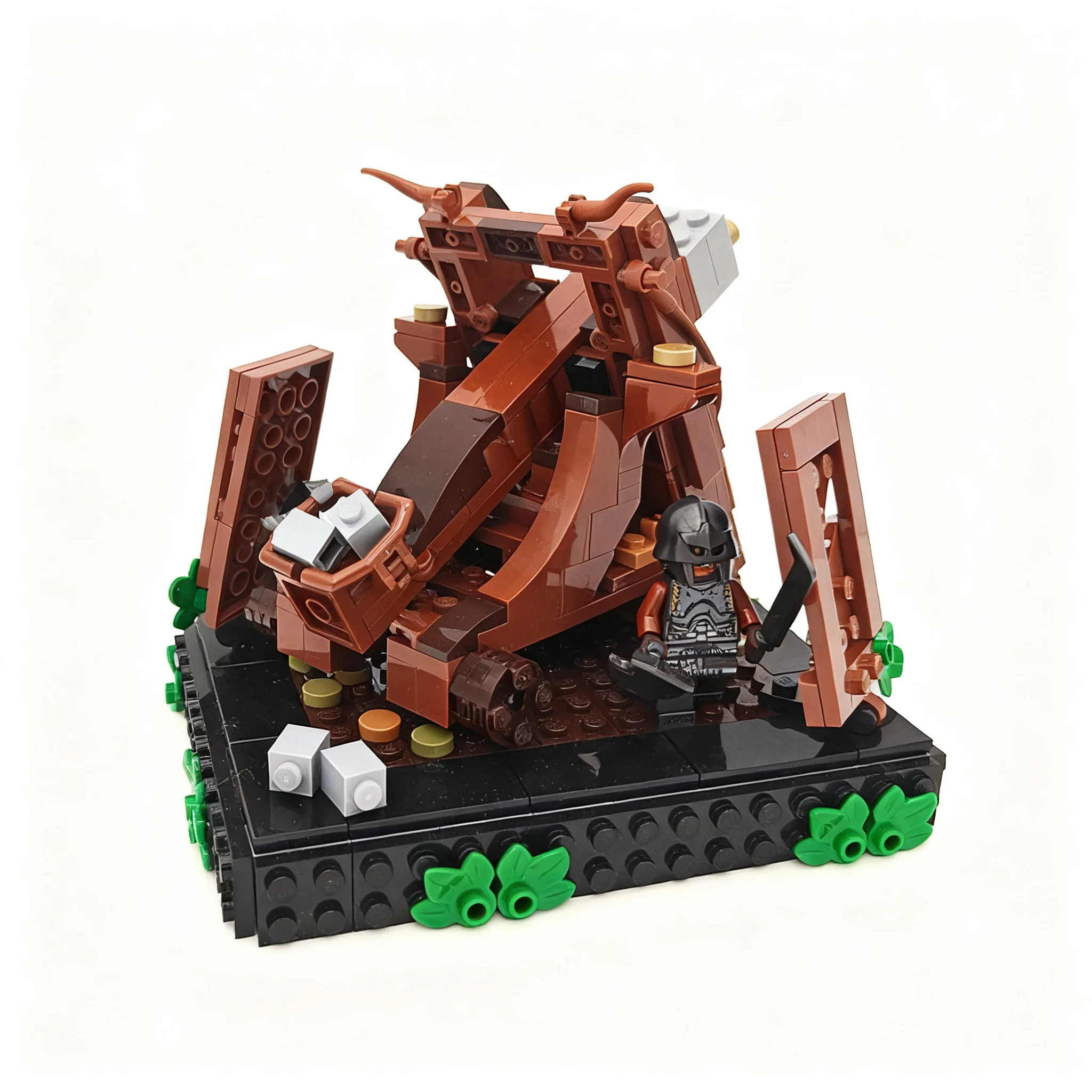 294pcs MOC The Hobbit Lord The Rings The Rings Siege Gondor Siege Catapult Model Building Blocks Christmas Gift Toy Assemble