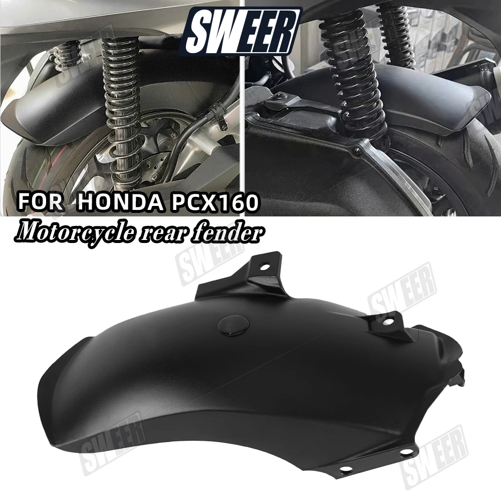 

Motorcycle Rear Fender Suitable For Honda PCX160 ADV160 2021-2025 Motorcycle Rear Tire Hugger Shield Splash Dirt Mudguard Cover