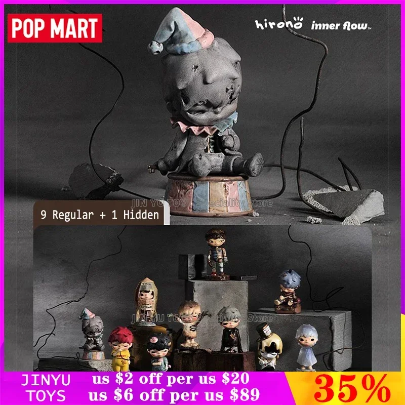 

POP MART HIRONO Reshape Series Blind Box Cute Anime Action Figure Trendy Toys Desktop Ornaments Cartoon Doll Girl Birthday Gifts