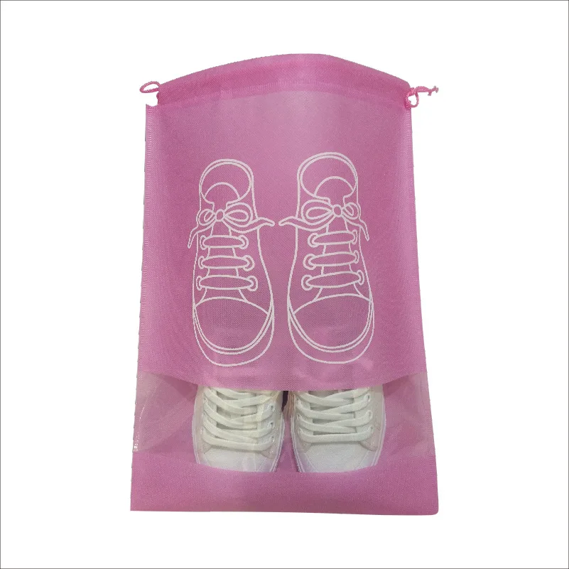3/10pcs Shoes Storage Bag Travel Waterproof Drawstring Pocket Shoes Clothes Portable Organizer Pouch Bag Shoe Dust Covers