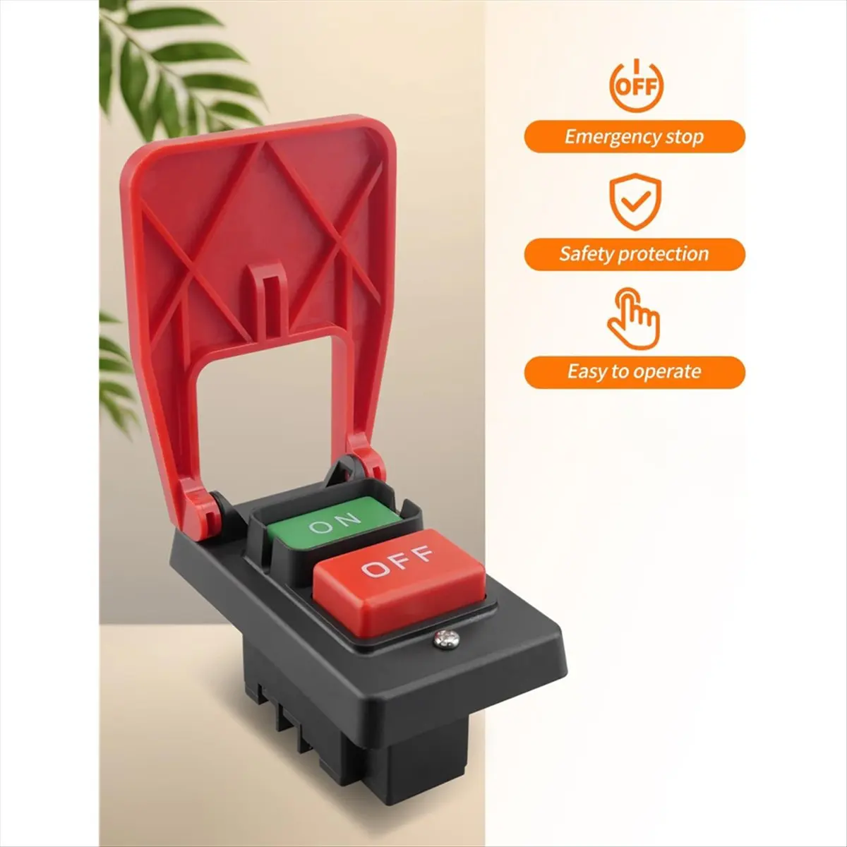 NEW 120V/230V Dual Voltage Paddle Switch,Table Saw Switch HY56 for Wood Saw Machin, Power Tools, Fast Power Off