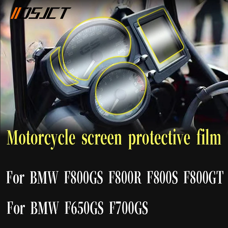 

For BMW F650GS F700GS F800GS F800 GS ADV Motorcycle Cluster Scratch Protection Film Screen Protector