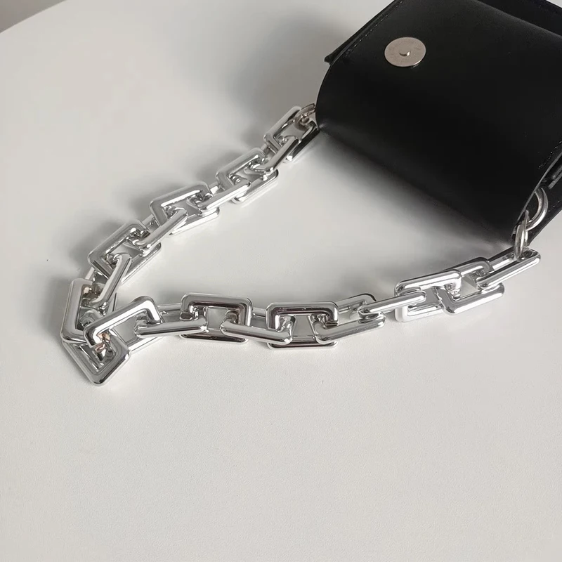 الفضة الذهب الاكريليك محفظة سلسلة حزام حقيبة يد مقابض DIY محفظة استبدال سلسلة لحقيبة الكتف حقائب اليد الأشرطة