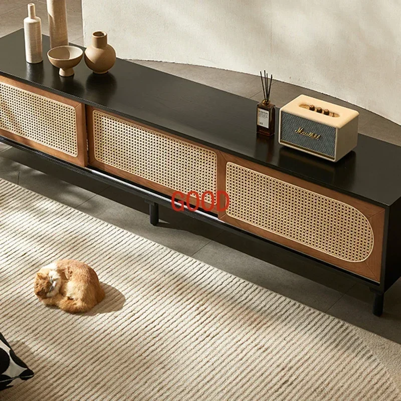 TV-Einheit, Schrank, Konsolenmöbel, moderner Salon, voller Esstisch, Design-Ständer, Wohnzimmer, Meuble, TV-Salon, ästhetische Aufbewahrung