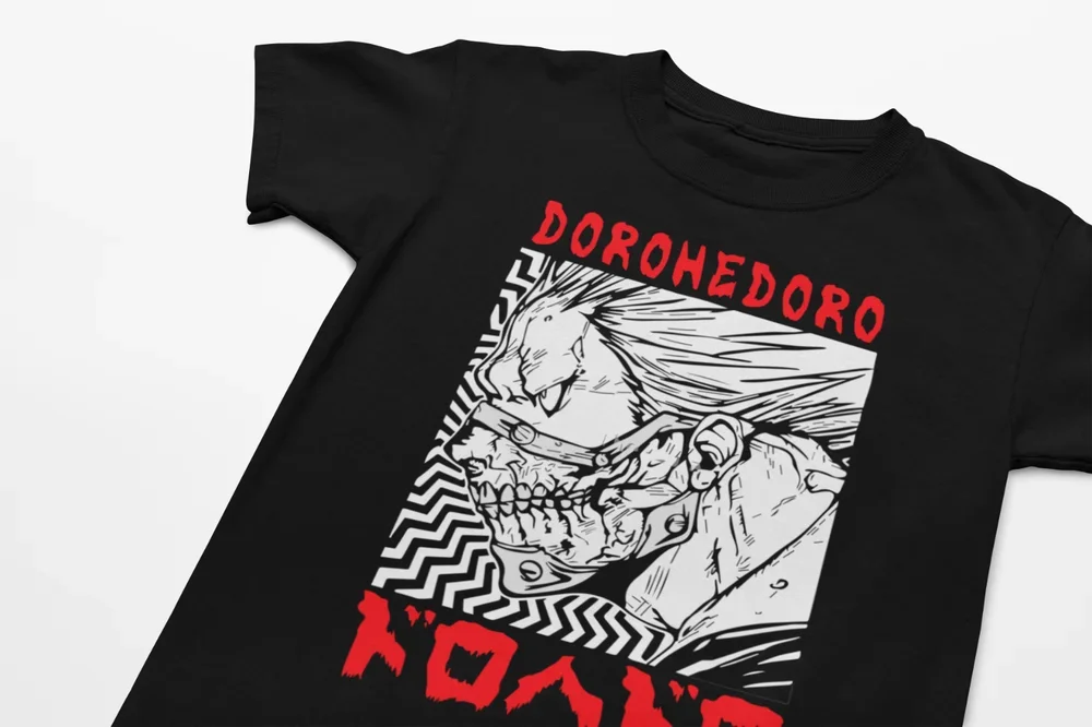 Unisex Dorohedoro Shirt dorohedoro Shin Noi Shirt Nikaido Kaiman Aikawa Anime