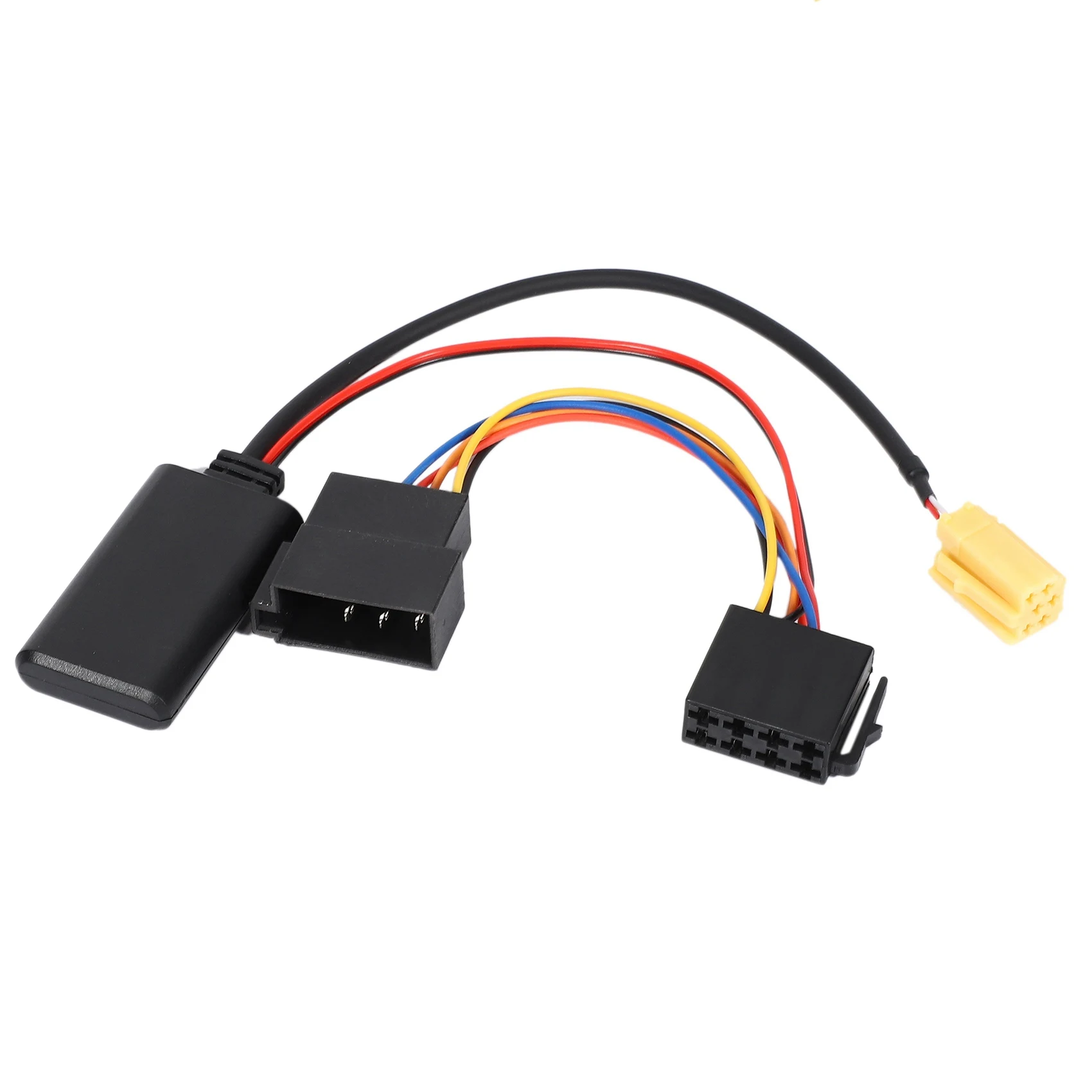 Car Bluetooth AUX Cable Adapter For Fiat Grande Punto Alfa Romeo Stereo MINI 6Pin Bluetooth Module Adapter-T61C