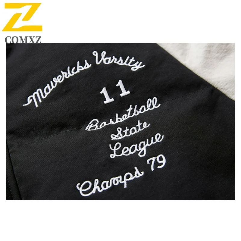 COMXZ Men's Cotton Padded Jacket Stylish Trendy Lightweight Warm Travel Padding Coat Snowy Minimalist Comfortable Winter Jacket