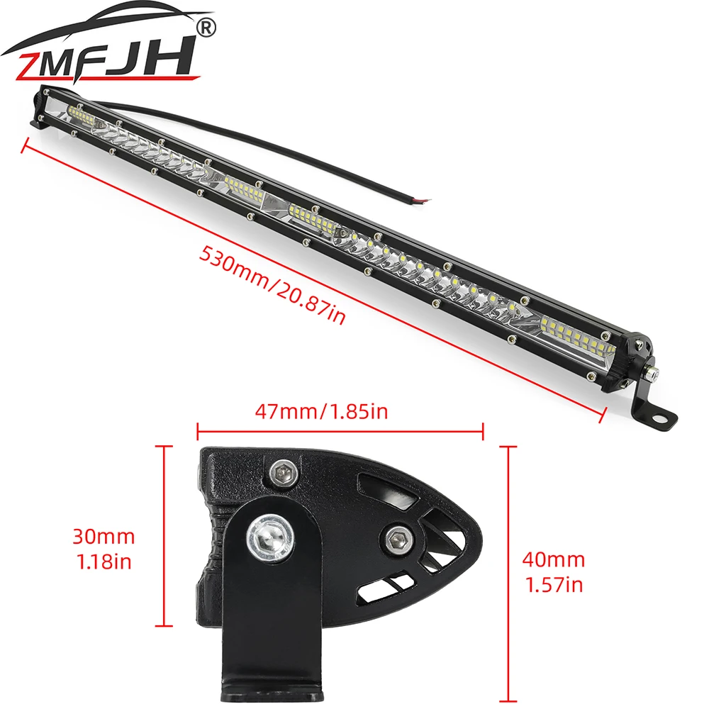 

10 ''/20'' светодиодный рабочий свет, точечный комбинированный светильник, светильник на крыше, кемпинговый светильник для рыбалки, для внедорожников, 4WD 4x4, грузовиков, квадроциклов, лодок, автомобилей