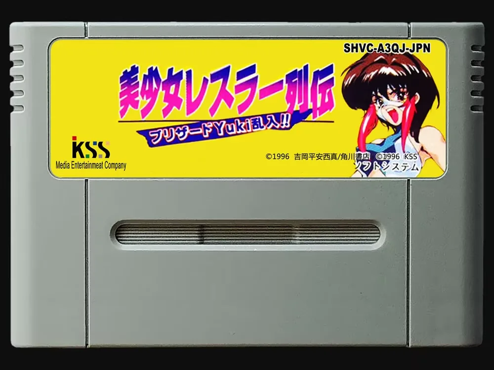

game cards : Bishoujo Wrestler Retsuden ( Japanese NTSC Version!! )