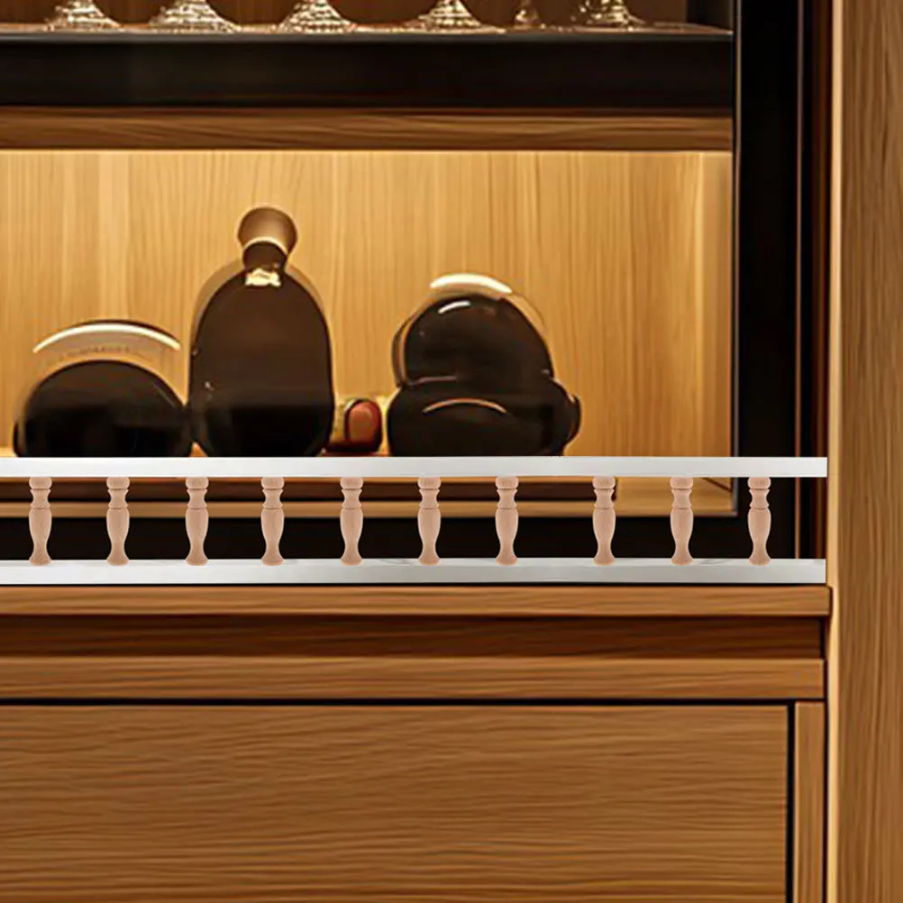 

10pcs Unfinished Wood Spindles Hand Carved Roman Pillar For Diy Furniture Decor Baluster Replacement Craft Projects Storage