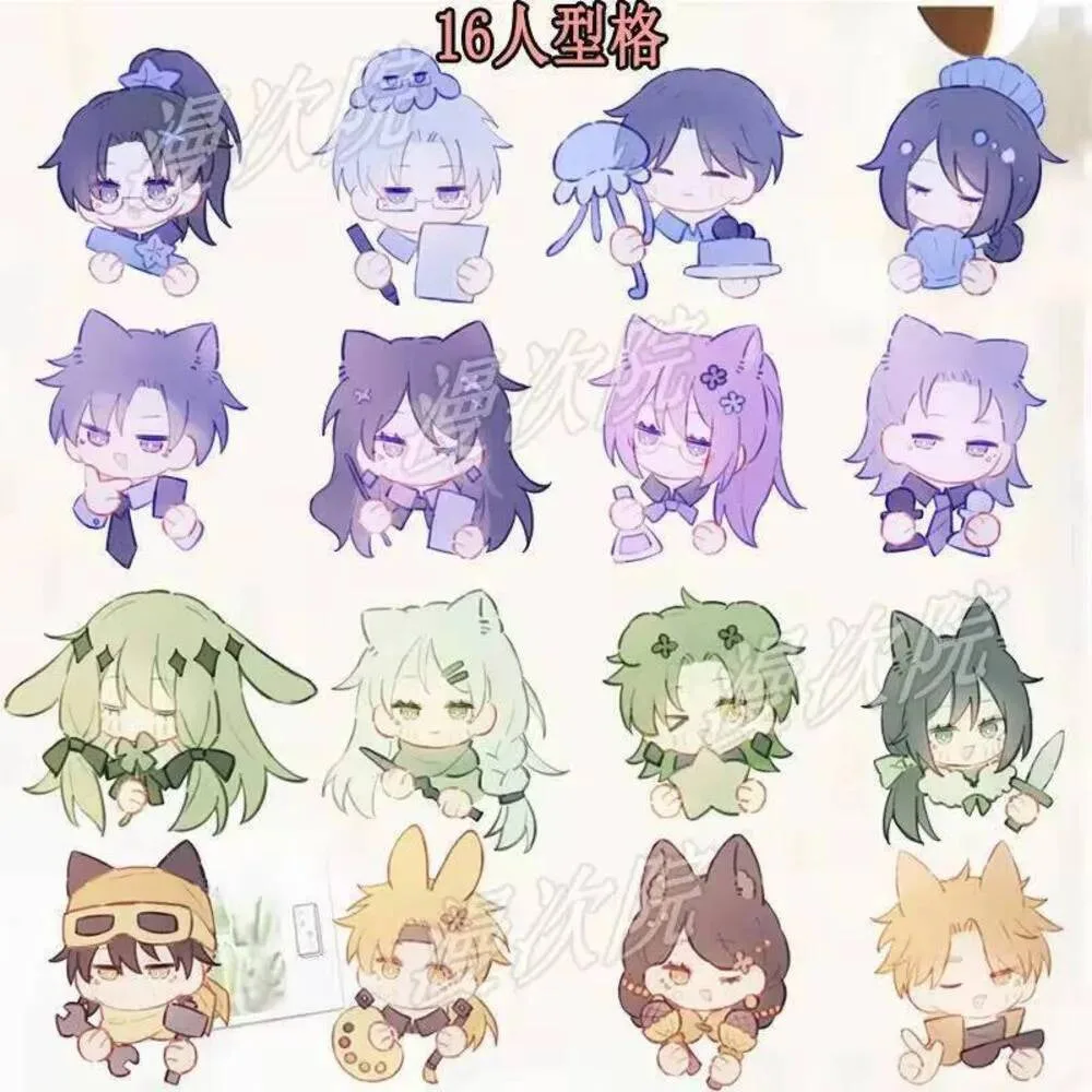 MBTI tipos de personalidad 16 psicología Cosplay Linda insignia de Manga Pin de solapa para mochila accesorios joyería decoración regalo