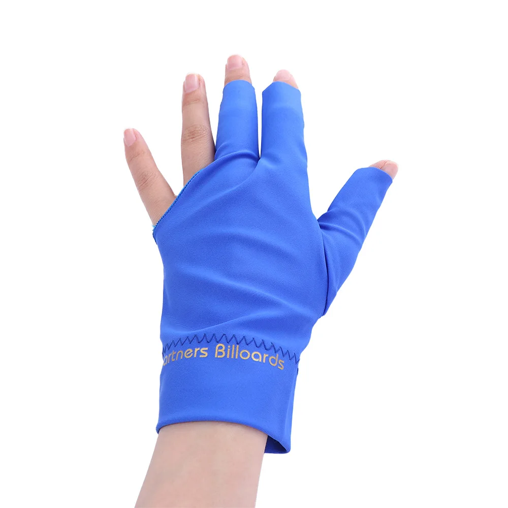 Slip Billiards Accessories Three Finger Glove Billiard Cue Gloves three-fingered Glove Separate-finger Glove Billiards Gloves