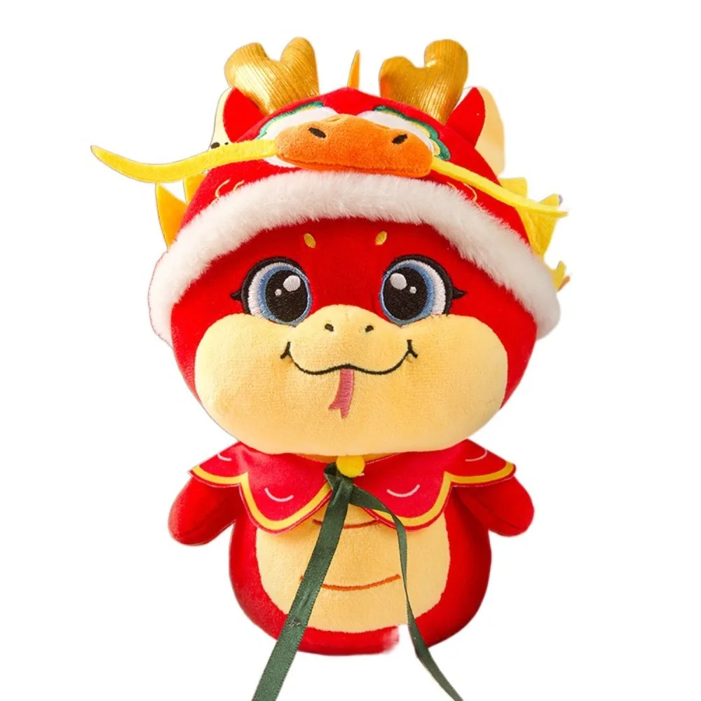 

Фортуна, милая китайская кукла-змея со знаком зодиака, полиэстеровая мягкая игрушка-талисман в виде змеи, мультяшная плюшевая кукла Lucky Snake для детей