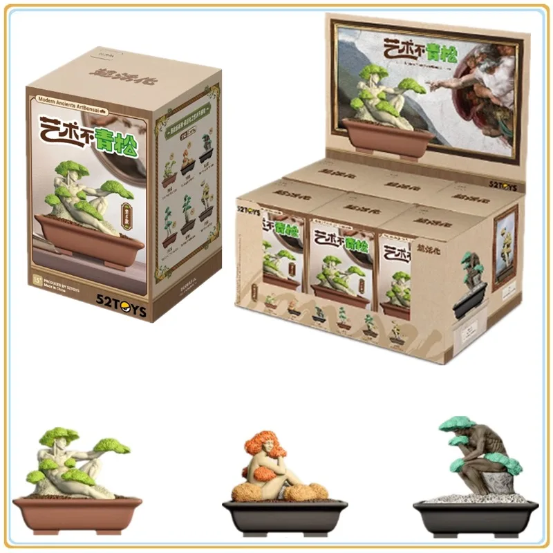 

In Stock Original 52TOYS Blind Box Modern Ancients ArtBonsai Mystery Box Action Figure Collectible Toys Desktop Decoration Gifts