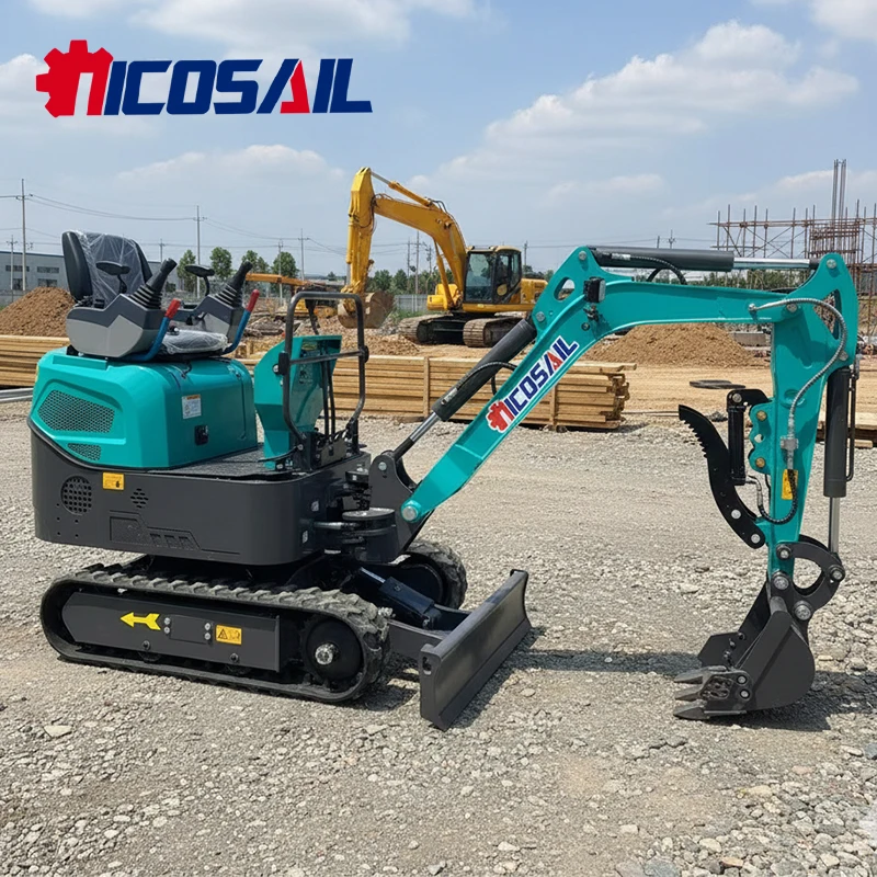 

1.2ton Mini Excavator CE Euro 5 with Comfortable Control for Long Time Narrow Space Operation with Deposit