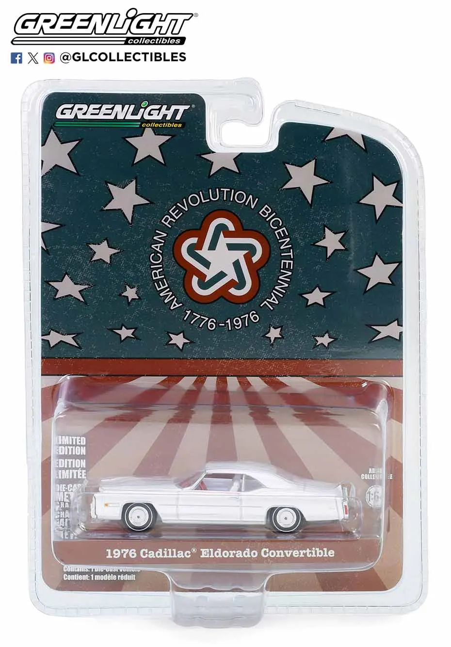 

GREENLIGHT 1:64 1976 eldorado трансформер 28140-B коллекция литых под давлением моделей автомобилей декоративные подарки