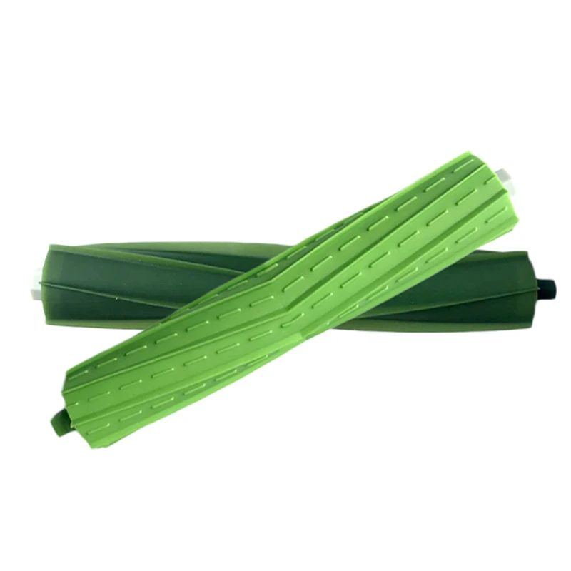 Rollo de cepillo para Roomba I7 E5 E6 Series, piezas de repuesto para Robot aspirador, color verde, 2 unidades