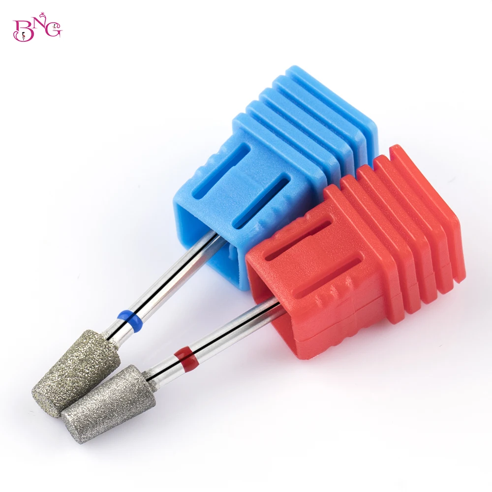 Nail Bits for Electric Drill Large Tapered Barrel Cuticle Cutters Diamond Nail Dril Bits Manicure Milling Cutter Nail Accessory