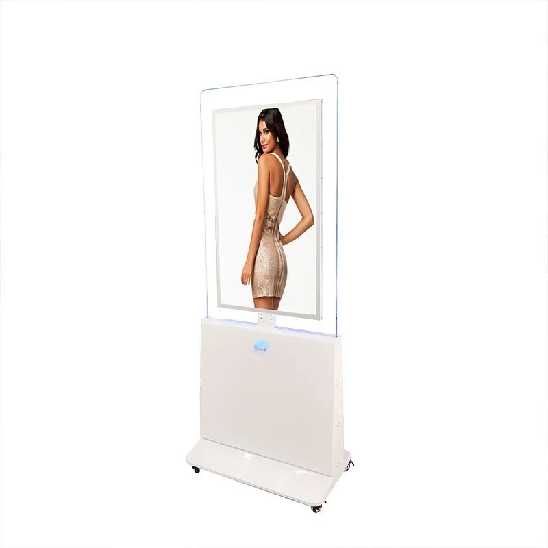 

21.5/27/32/43/49/55/65 inch double-sided glass horizontal/vertical/hanging/floor-to-ceiling ultra-thin display