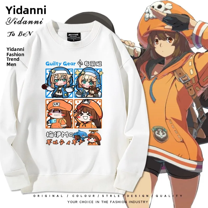 

Brigette May Evil Gear Strle Long Sve Hoodie ex Youth Casual Comfortable Cotton Sweatirt Spring Autumn Seasonal