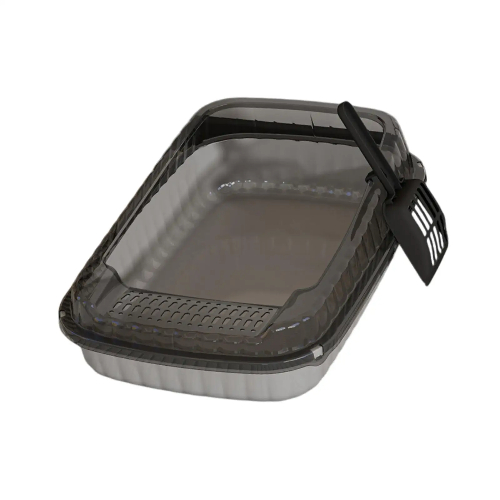 

Cat Litter Box Cat Sand Box Pet Litter Tray for Small Animals Indoor Cats