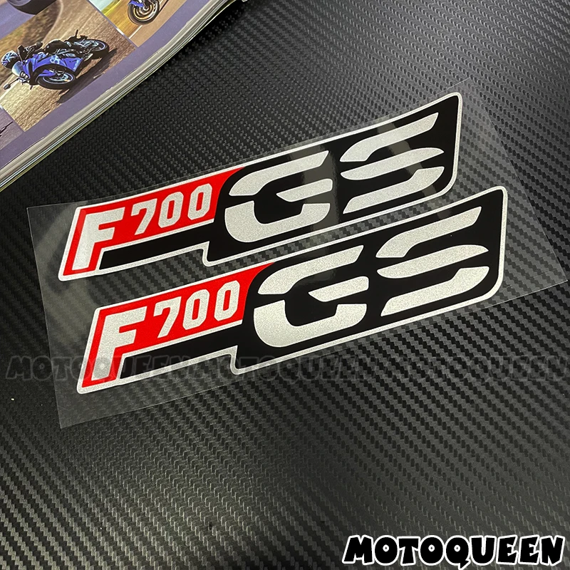 Motorcycle Fairing Body Tank Pad Side Shell Wind Logo Decor Reflective Waterproof Decals Stickers for BMW F700GS F750GS F800GS