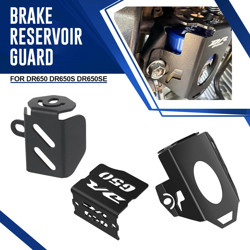 

Motorcycle Brake Fluid Reservoir Tank Guard Brake Master Cylinder Protector Cover FOR SUZUKI DR650S/SE DR650 SE S 1996-2023 2022