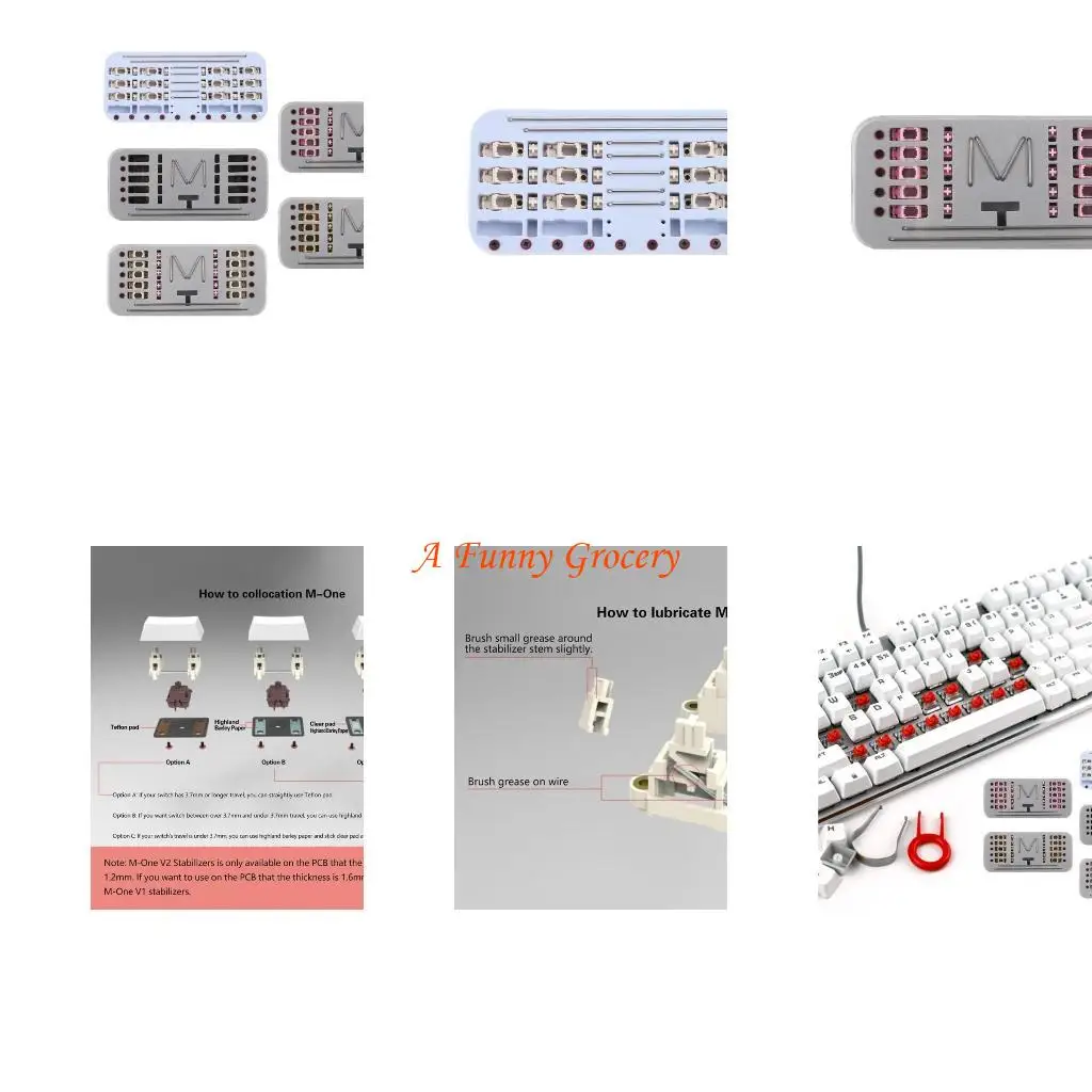 

652E MILK WHET МЕХАНИЧЕСКАЯ КЛАЙДА С ВИНКАМИ МОНА V2 Стабилизатор и клавиш POM