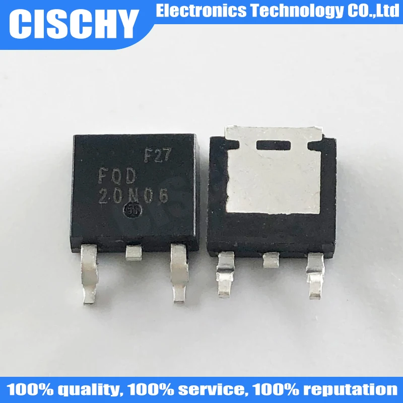 10pcs/lot FQD20N06 TO252 20N06 TO252  20A 60V In Stock