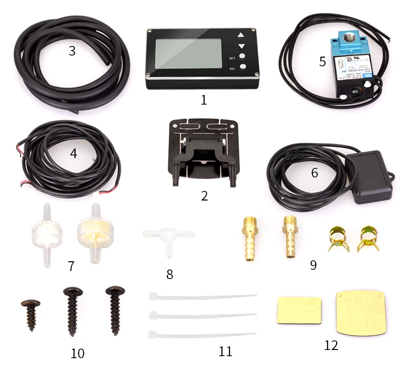 EVC Turbocharger Electronic Valve Controller Boost PSI InHg For Turbo Engine With Warning Function