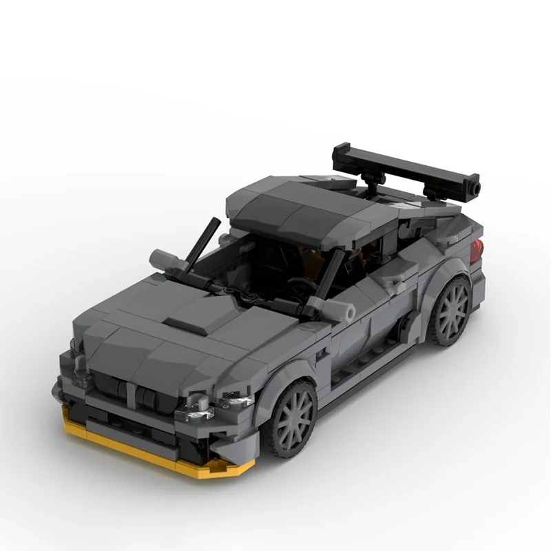 436 قطعة MOC BMWedd GTS رمادي مدينة أبطال نموذج اللبنات لعبة العمارة تجميع DIY بها بنفسك هدايا عيد الميلاد فكرة الطوب الاطفال #6