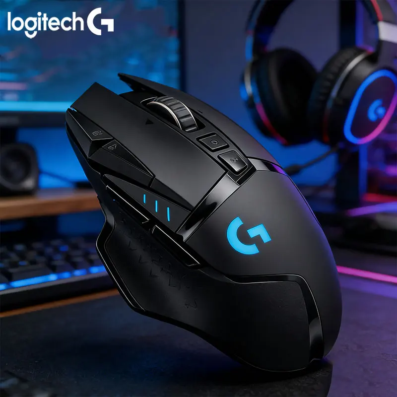 Logitech G502/G502HERO/PRO X SUPERLIGHT 2SE/PRO X SUPERLIGHT Highly compatible gaming mouse, plug-and-play, esports design