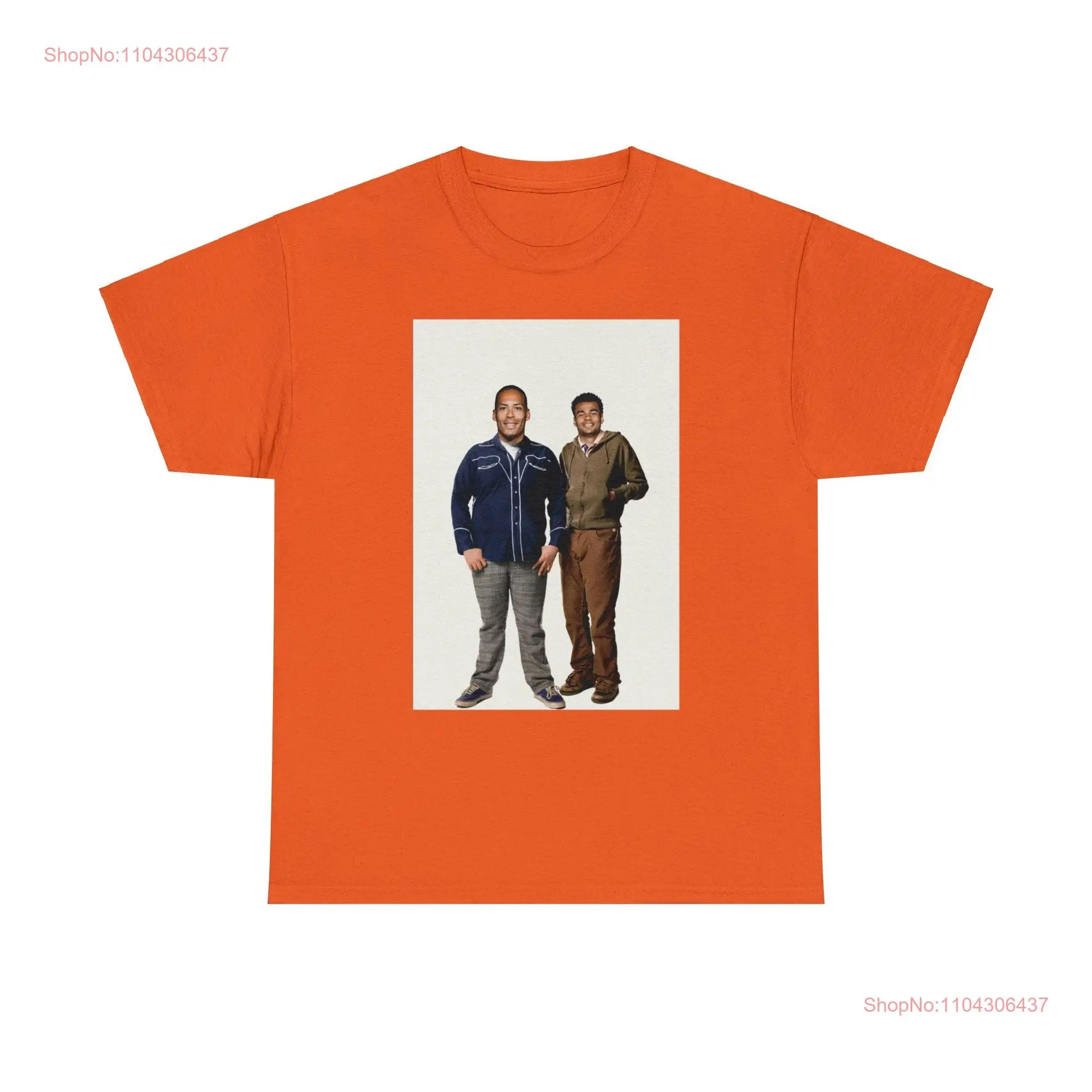 Van Dijk and Cody Gakpo Funny Netherlands Oranje T Shirt Heavy Cotton long or short sleeves