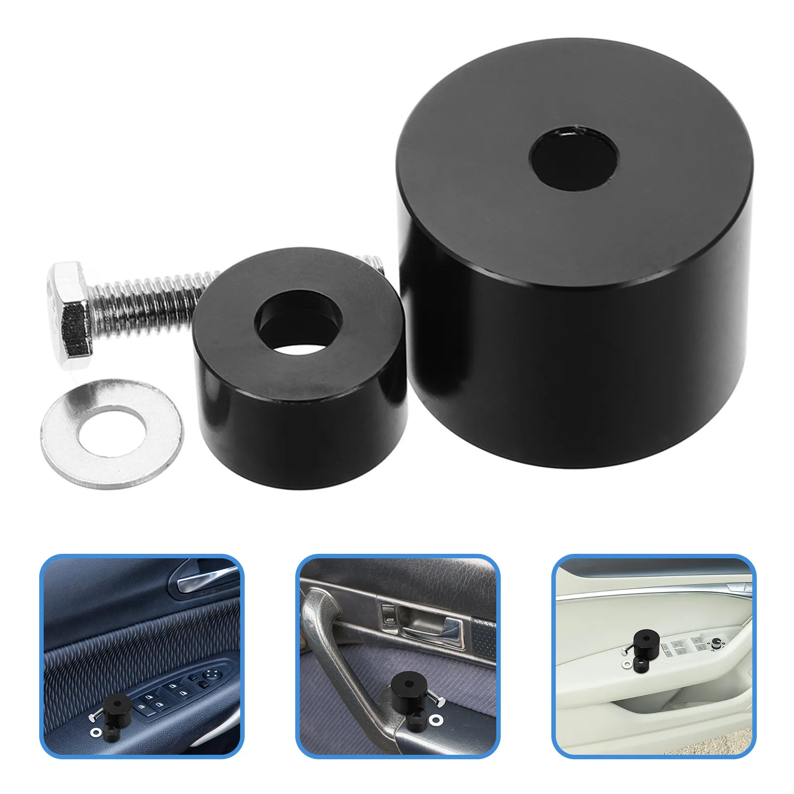 

4Pcs 2002-2009 A-Pillar Grab Handle Repair Kit for 1500 2500 3500 Trucks Screen Door Latch Replacement