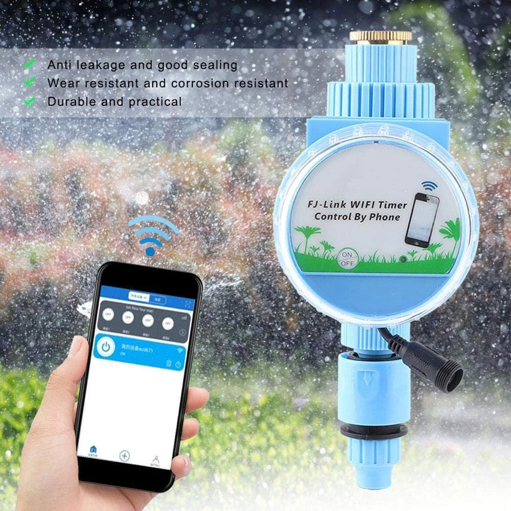 Imagem -02 - Tuya Inteligente Jardim Sistema de Irrigação por Gotejamento Wi-fi Irrigador Automático de Plantas App Controle Remoto Timer Voice Alexa Google