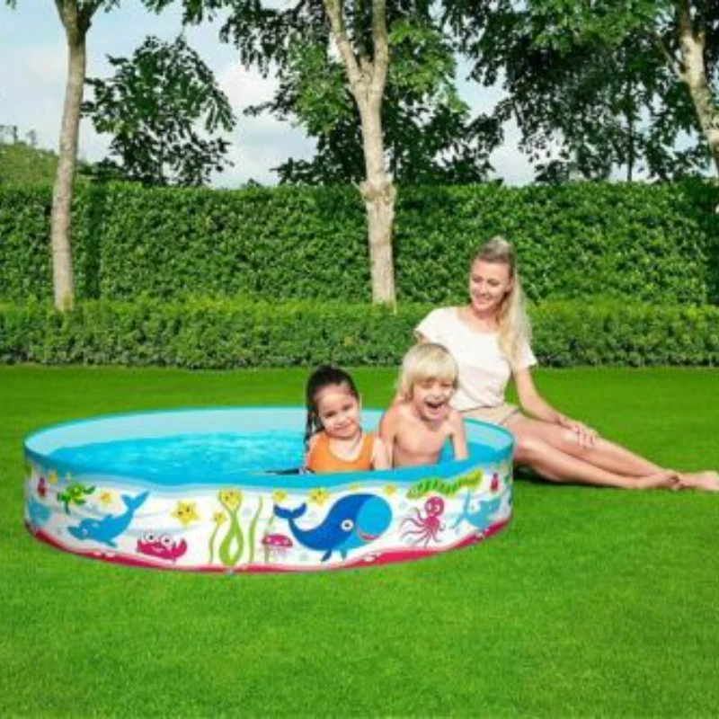 

Swimming Pools for Family Children Playpool Hard Glue Fish Pond