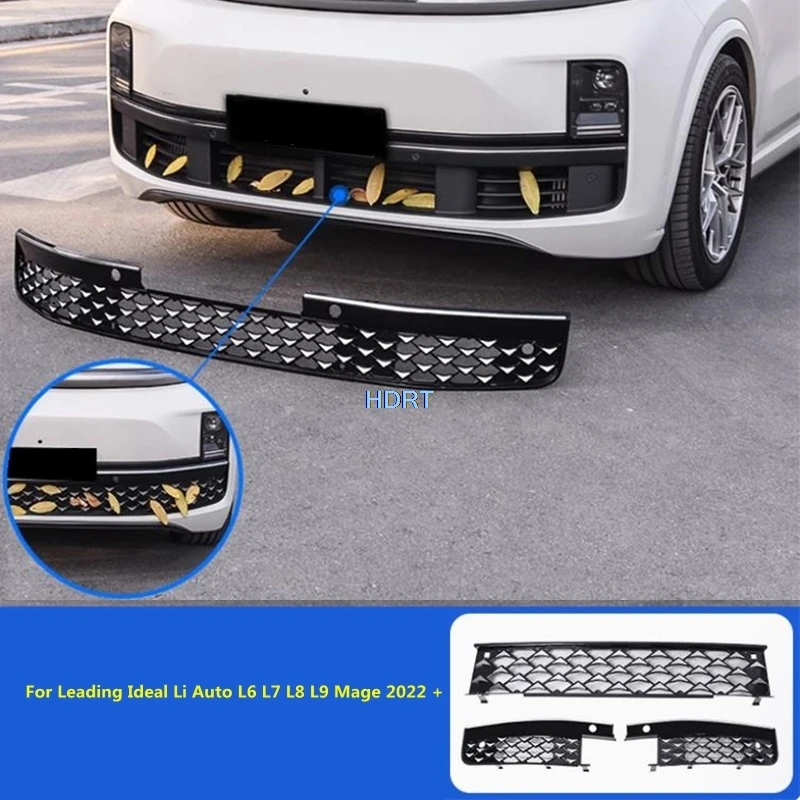 

Car Styling Accessories Front Racing Grille Screen Net Air Inlet Insect Cover For Leading Ideal Li Auto L6 L7 L8 L9 Mage 2022 +