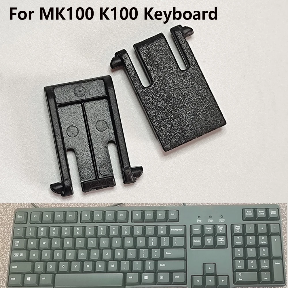 2Pcs Keyboard Bracket Leg Stand for Logitech MK100 K100 Keyboard Foot Stand Repair Parts Accessories