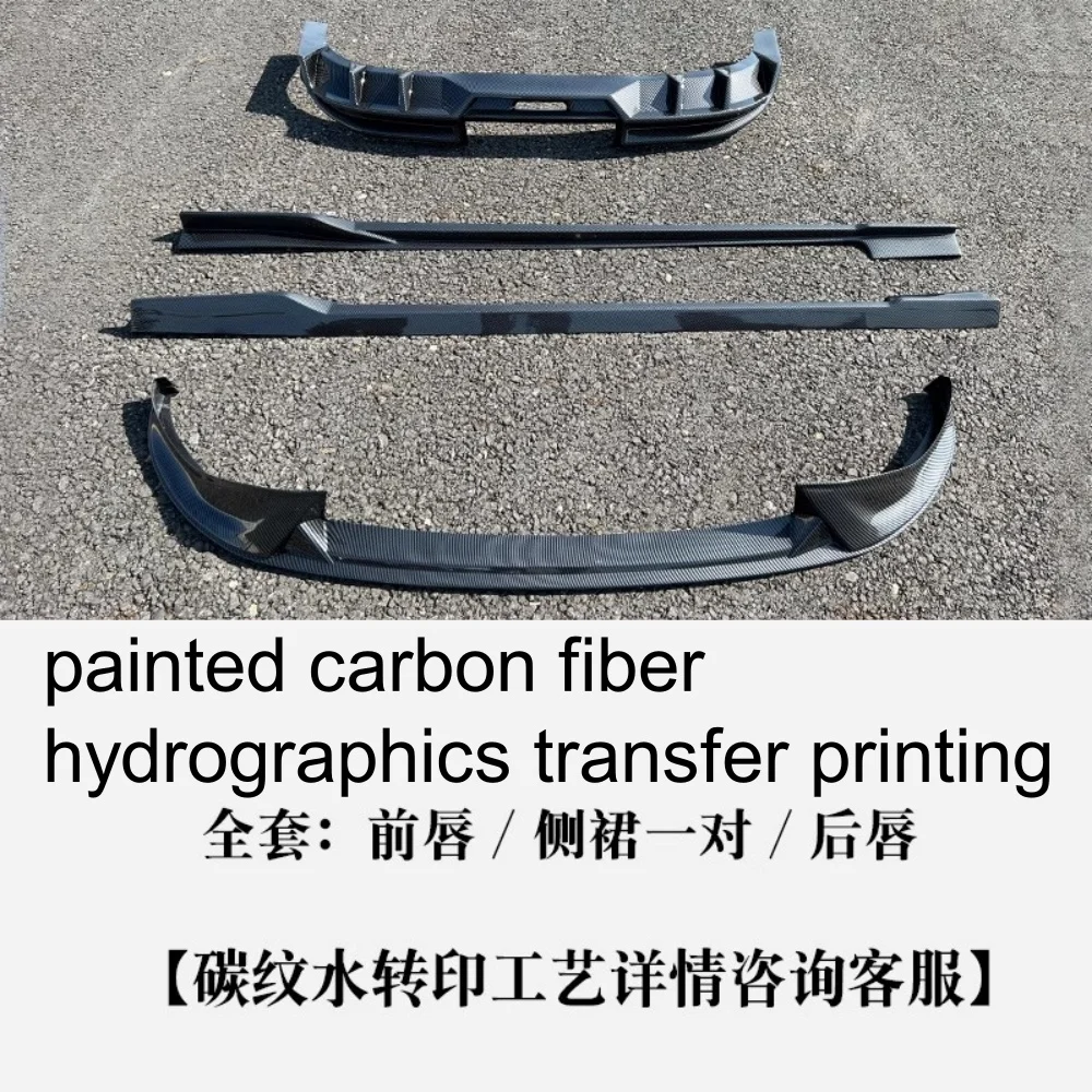

Painted Car Kit For Xiaopeng P7 2020-2023 Modified Front Rear Lip Shovel Side Skirt Auto Accessories