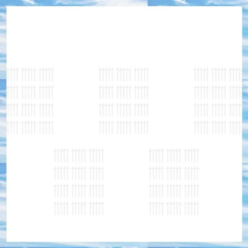X17A 2025 NEW-300Pcs Nose Wax Stick Applicator Spatulas Plastic Nose Waxing Strips Nose Clean Eyebrows Nose Hair Removal