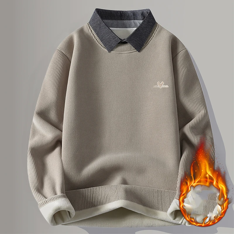 الخريف موضة سترة الرجال الملابس البلوز الرجال الشارع الشهير عادية متماسكة الرجال لاعبا الربيع الذكور البلوز بلون