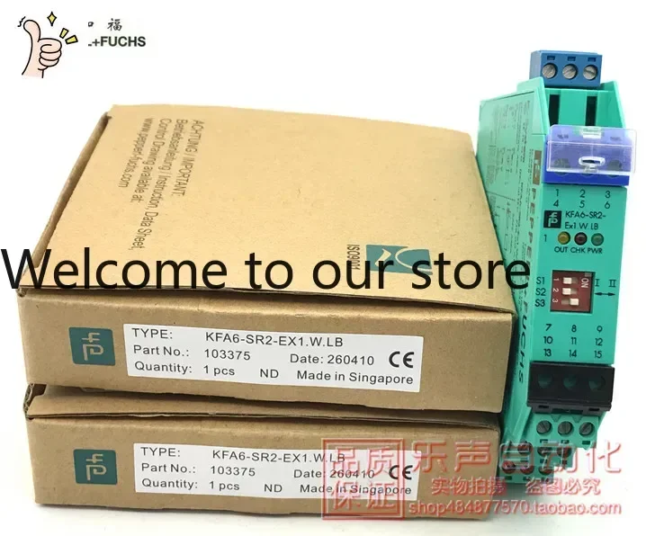2026.4 KFA6-SR2-Ex1.W.LB 103375 Beijiafu/P+F Z-System Safety Barrier In Stock Genuine Product